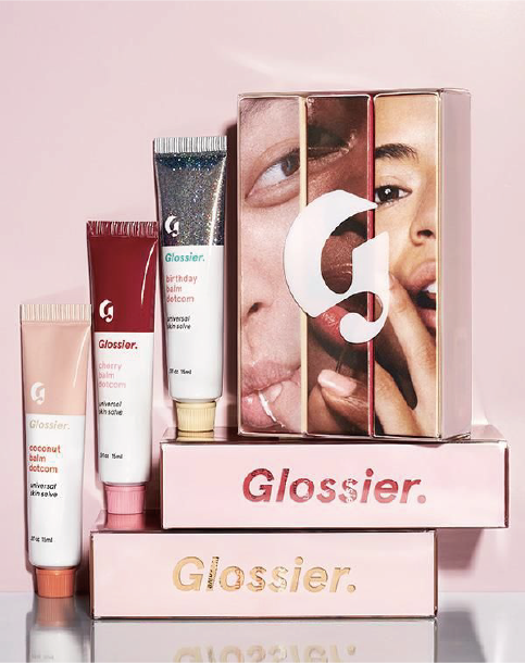 Glossier Product Display